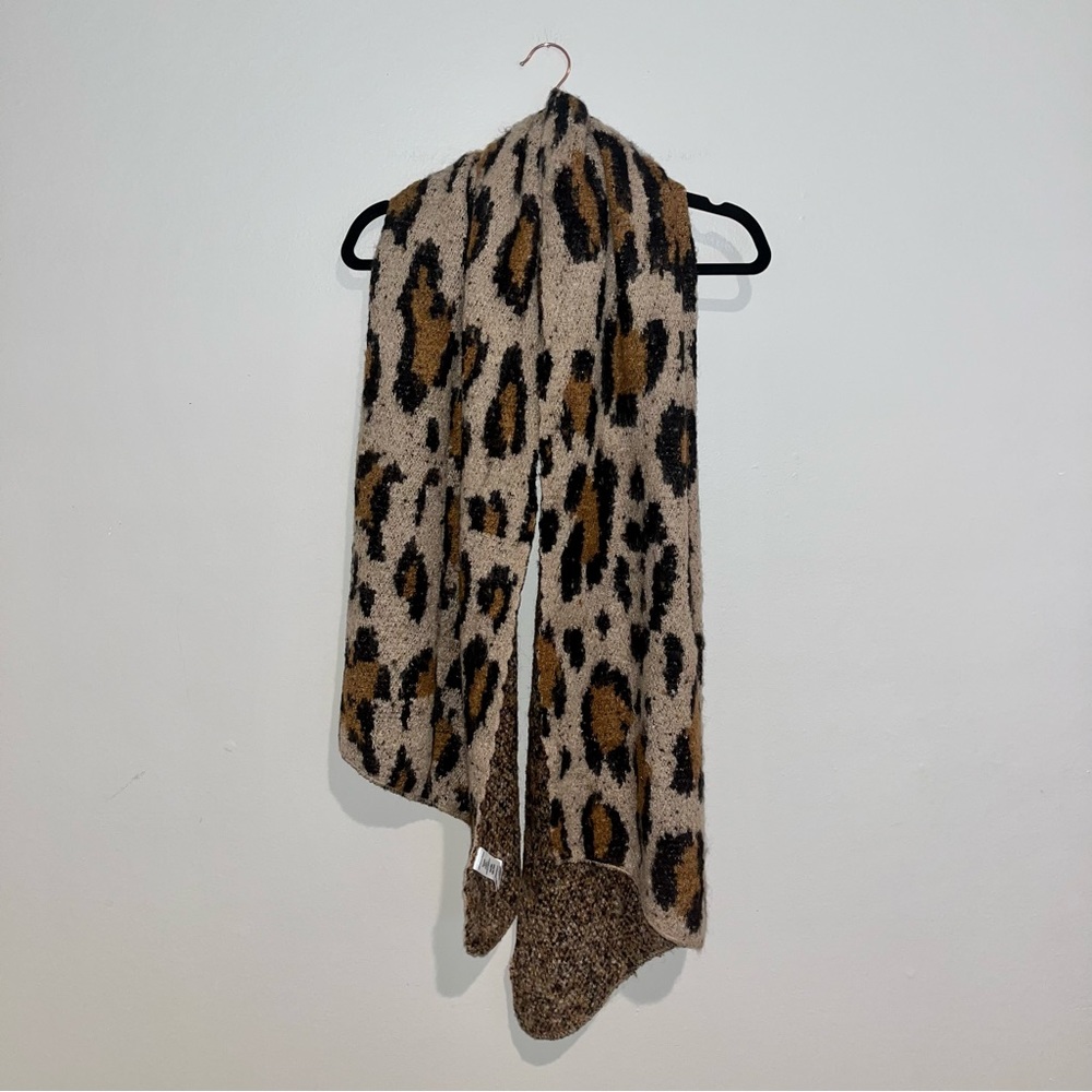 Cheetah Leopard Blanket Scarf